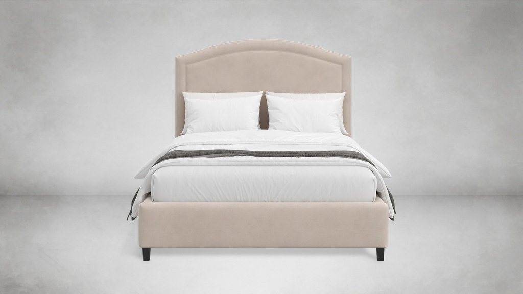 Magnolia Bed with Border